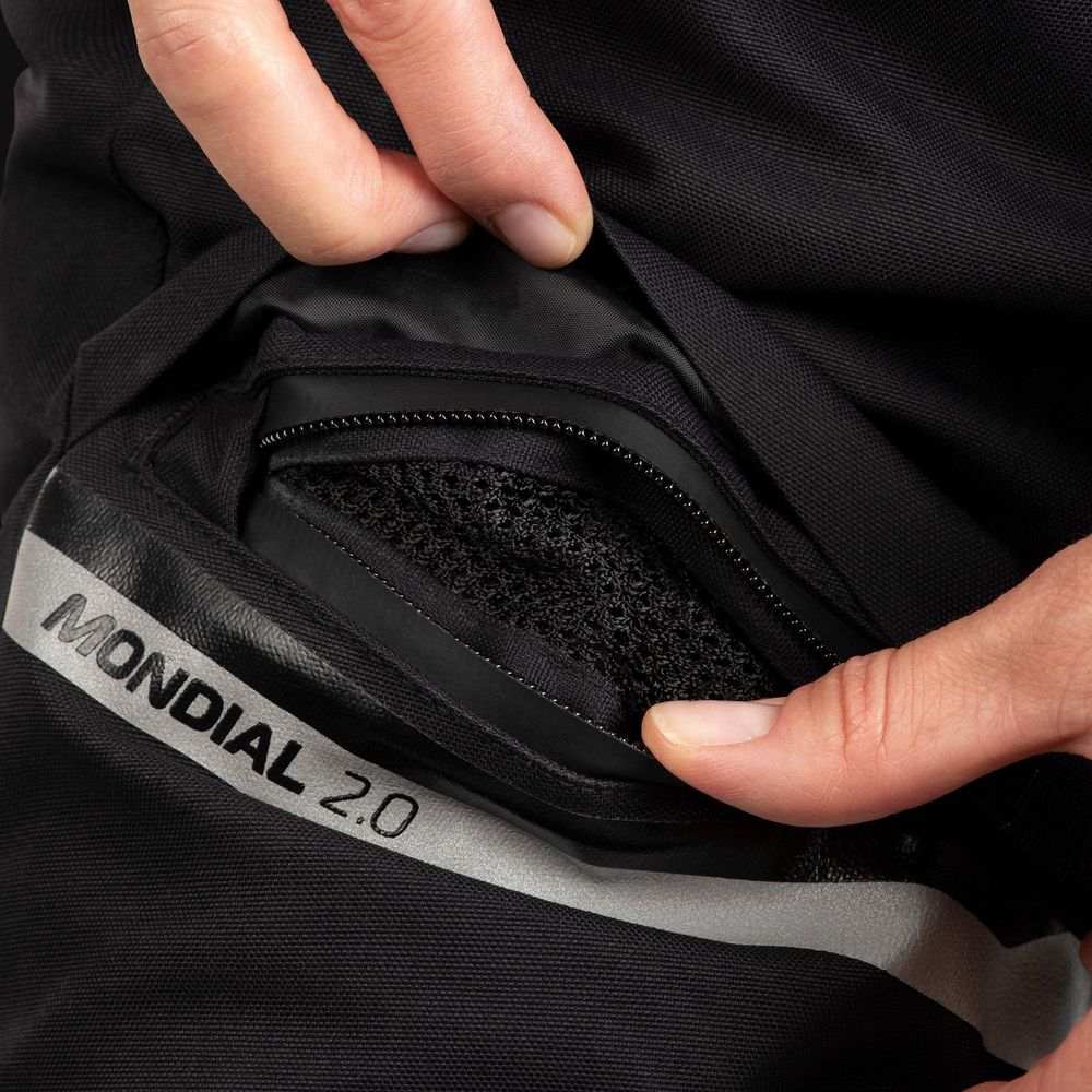 Oxford Mondial 2.0 Ladies Textile Trouser Stealth Black