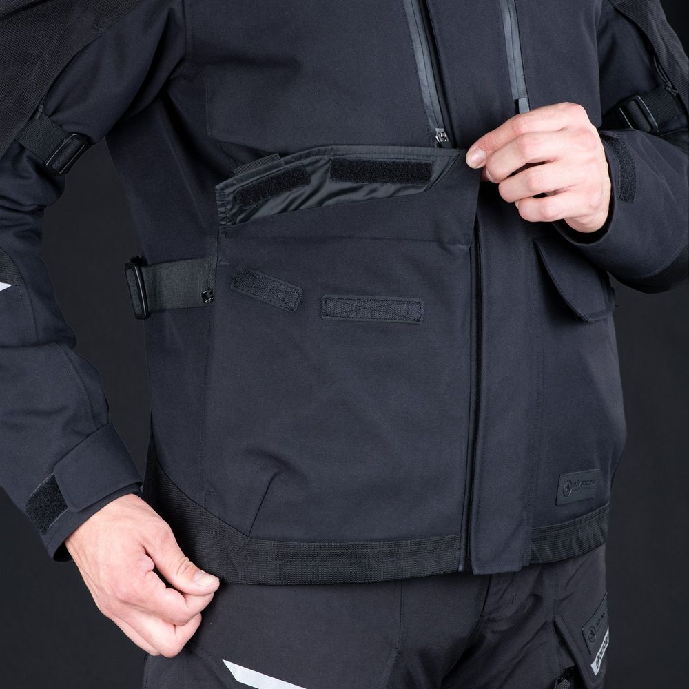 Oxford Mondial 2.0 Textile Jacket Tech Black