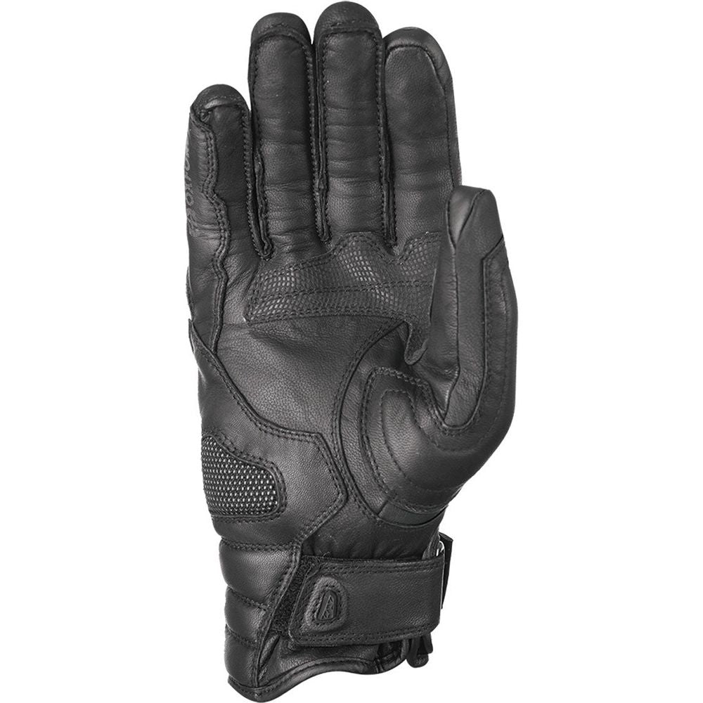 Oxford Mondial Short Leather Gloves Tech Black