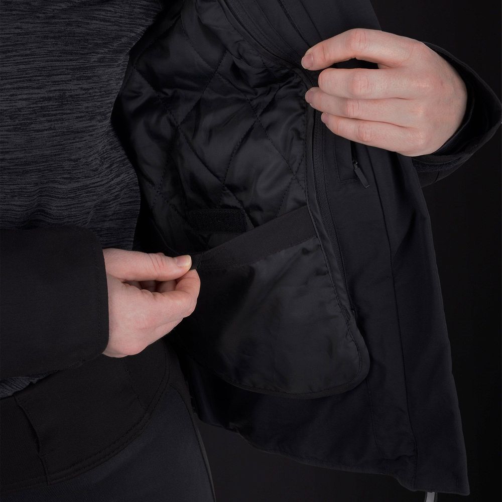 Oxford Mondial Street Dry2Dry Ladies Textile Jacket Black