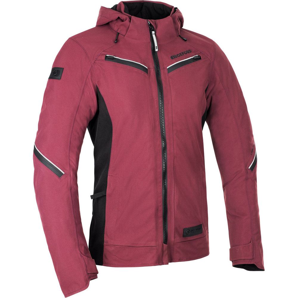 Oxford Mondial Street Dry2Dry Ladies Textile Jacket Plum