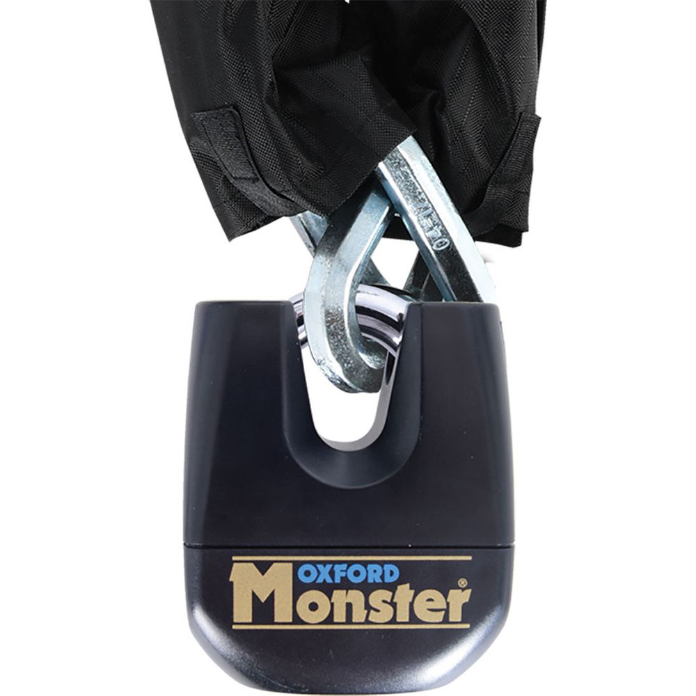 Oxford Monster 11mm Padlock Black