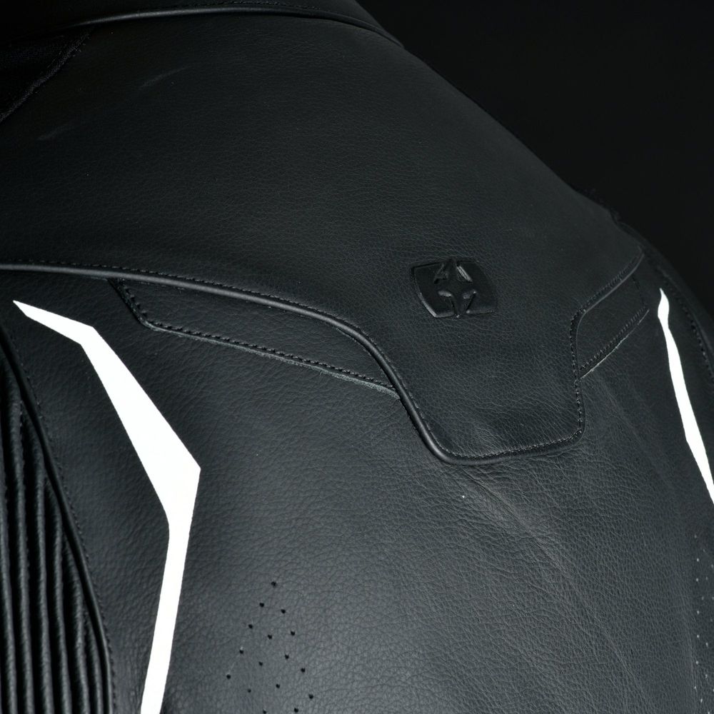 Oxford Nexus 1.0 Leather Jacket Black / White