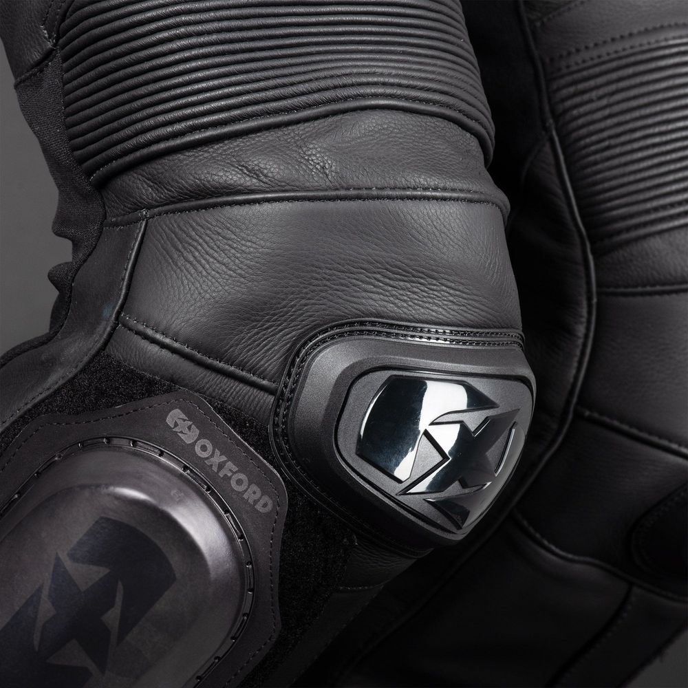 Oxford Nexus 1.0 Leather Trouser Stealth Black