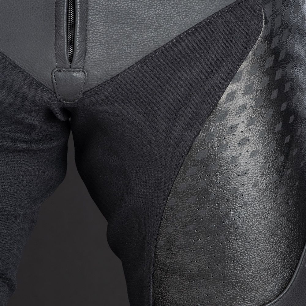 Oxford Nexus 1.0 Leather Trouser Stealth Black