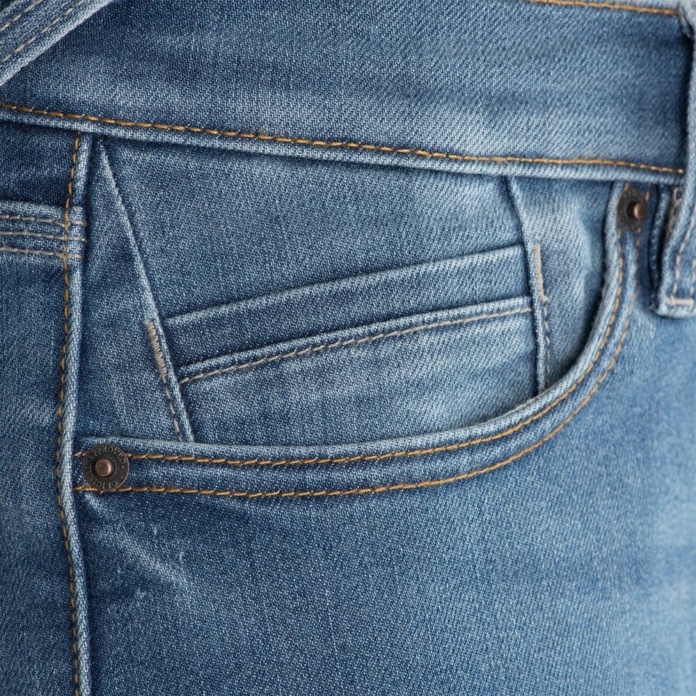 Oxford Original Approved AA Straight Fit Jeans Mid Blue