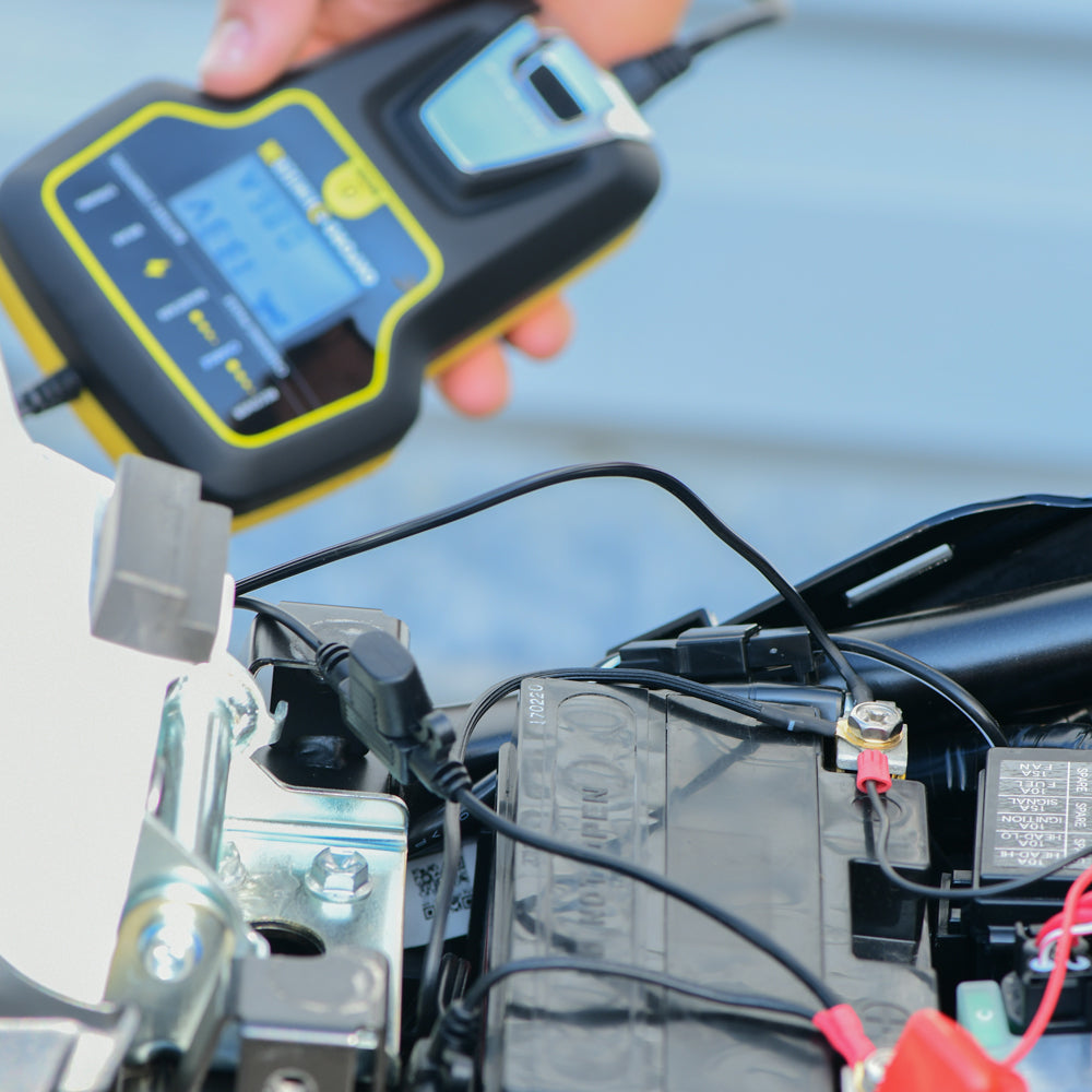 Oxford Oximiser 3X Advanced Battery Management System Black / Yellow - UK Plug