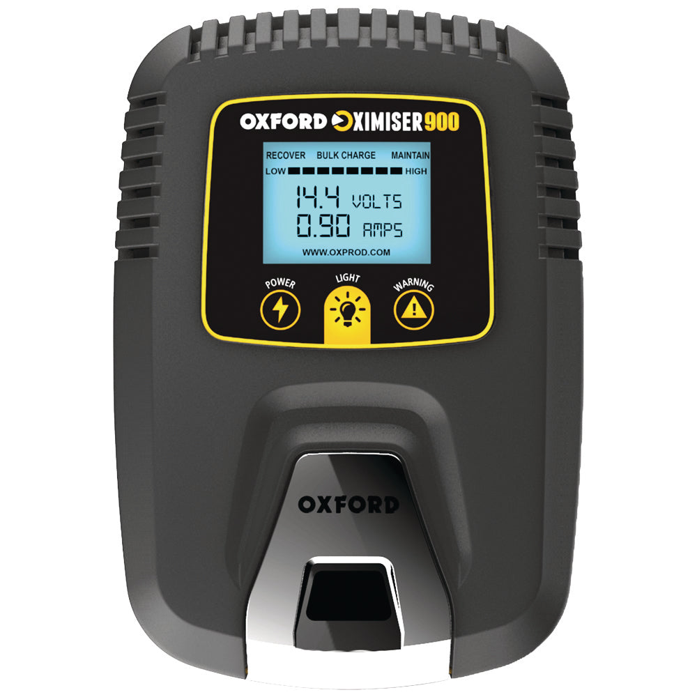 Oxford Oximiser 900 Essential Battery Management System Black / Yellow - UK Model