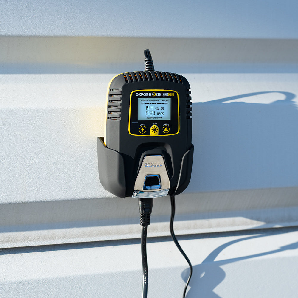 Oxford Oximiser 900 Essential Battery Management System Black / Yellow - UK Model