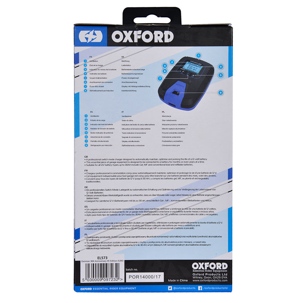 Oxford Oximiser 900 UK Anniversary 888 Edition