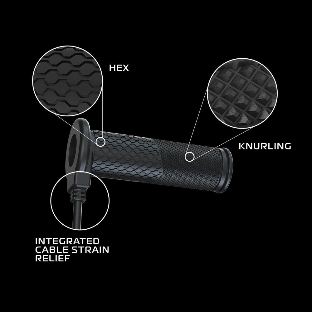 Oxford Pro Touring HotGrips Black