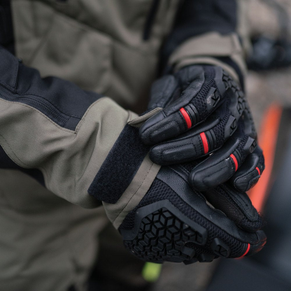 Oxford Rockdale Mesh / Leather Gloves Black