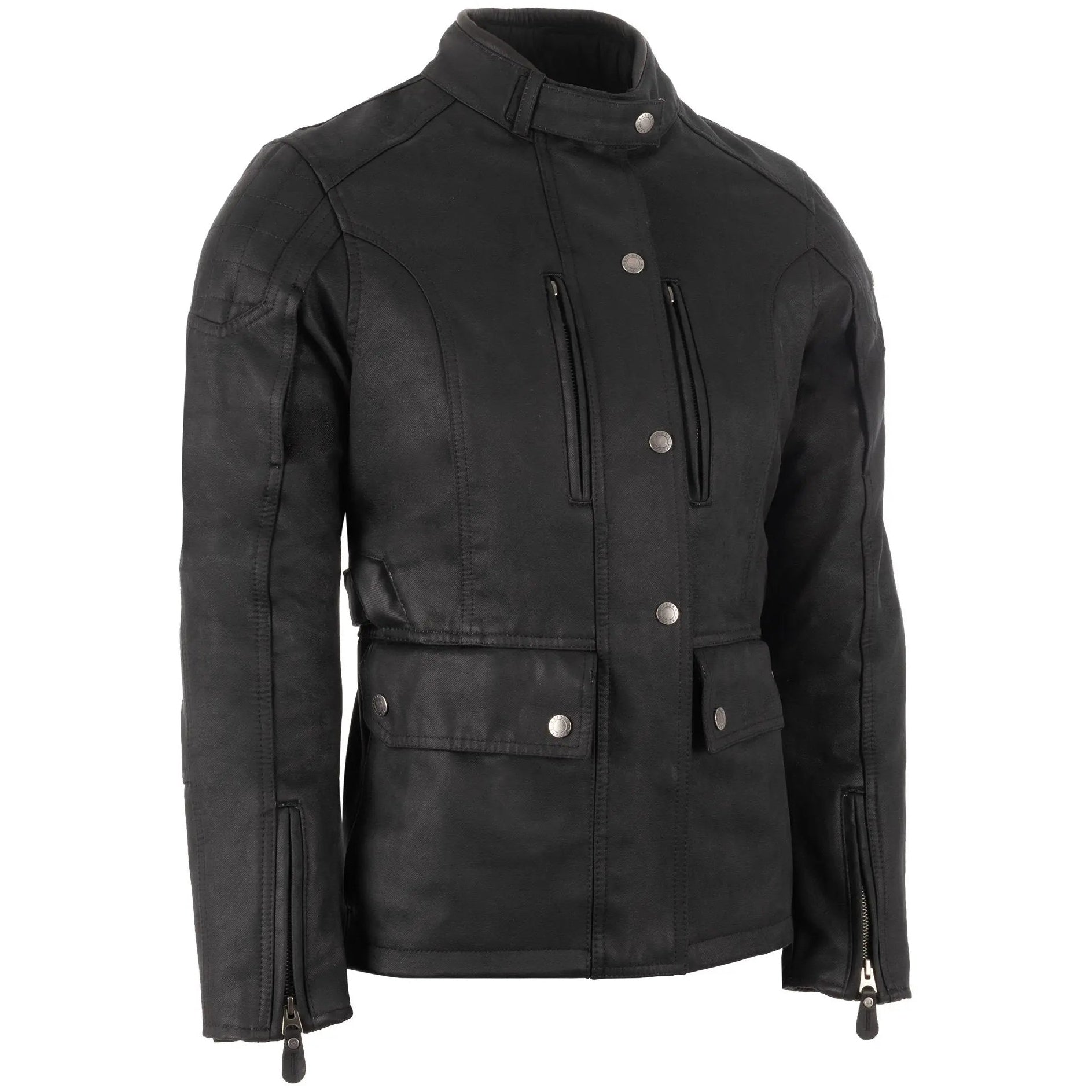 Oxford Sterling D2D Ladies Textile Jacket Black front product view