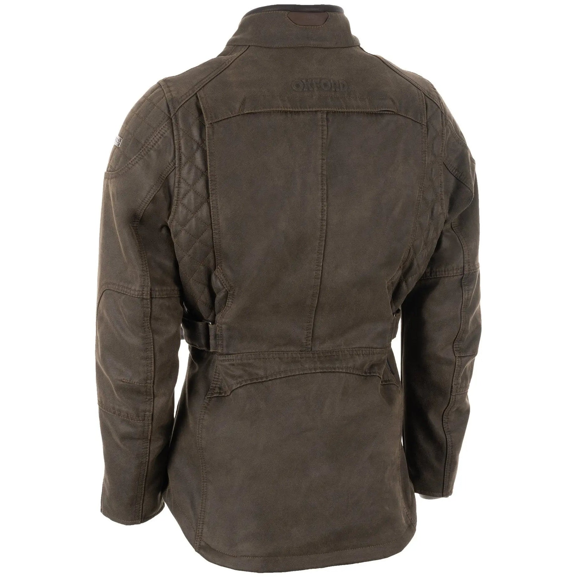 Oxford Sterling D2D Ladies Textile Jacket Khaki back product view