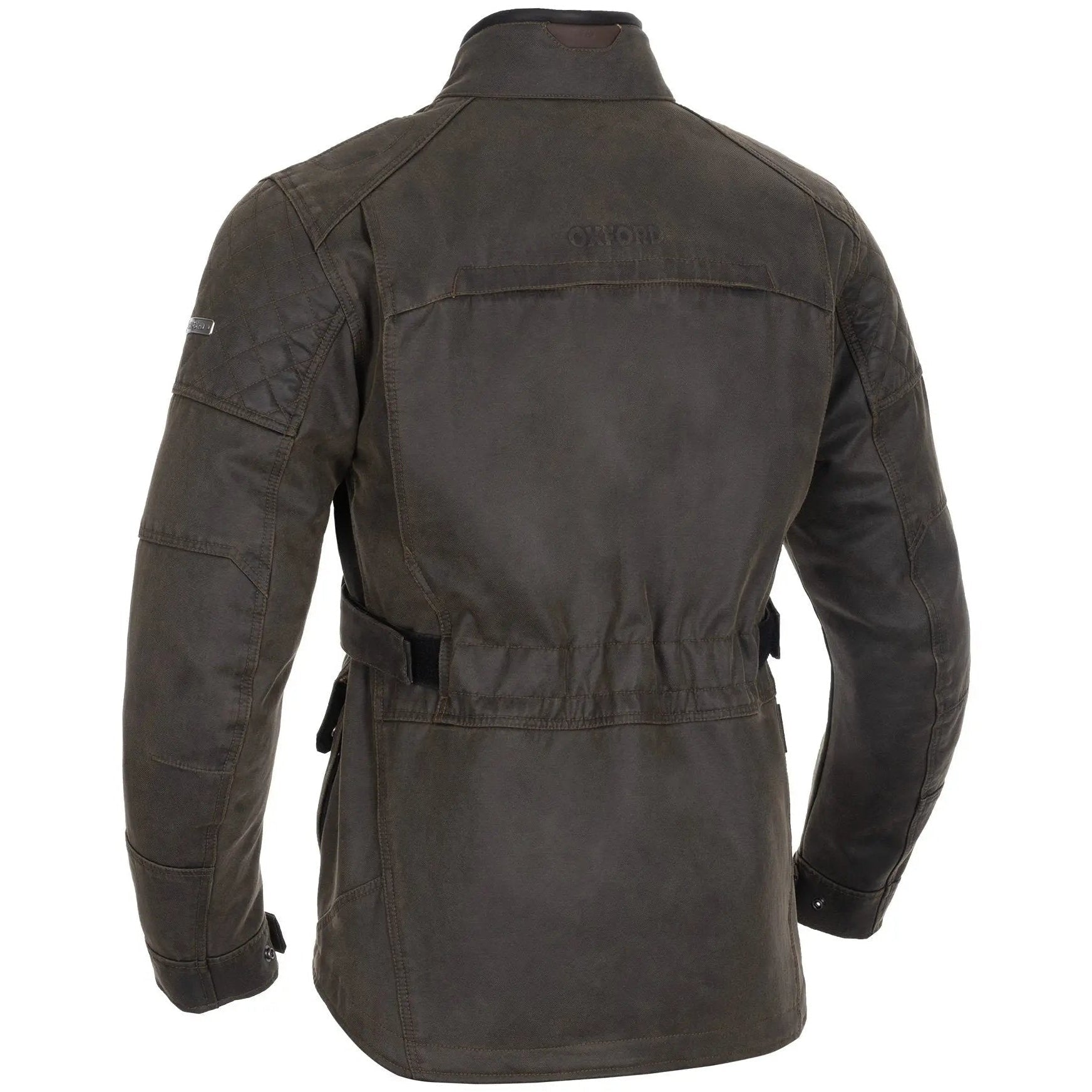 Oxford Sterling D2D Textile Jacket Khaki back product view