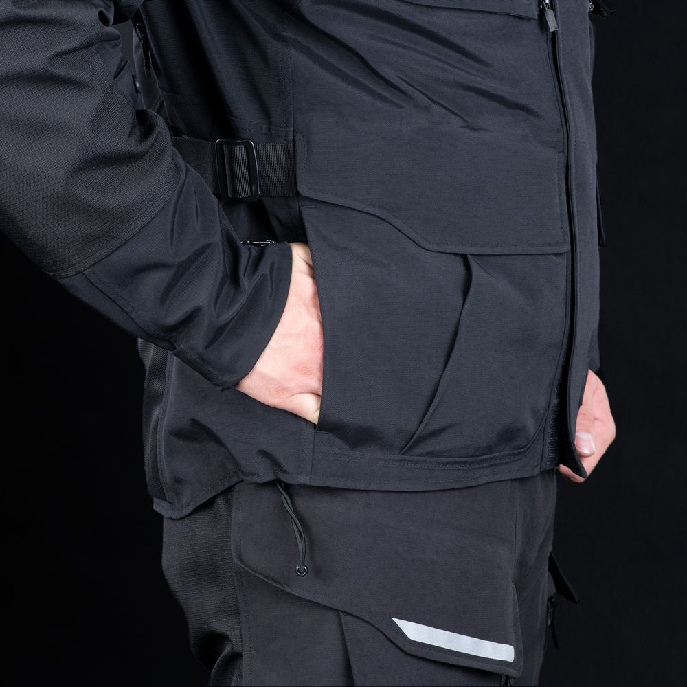 Oxford Stormland Dry2Dry Textile Jacket Tech Black