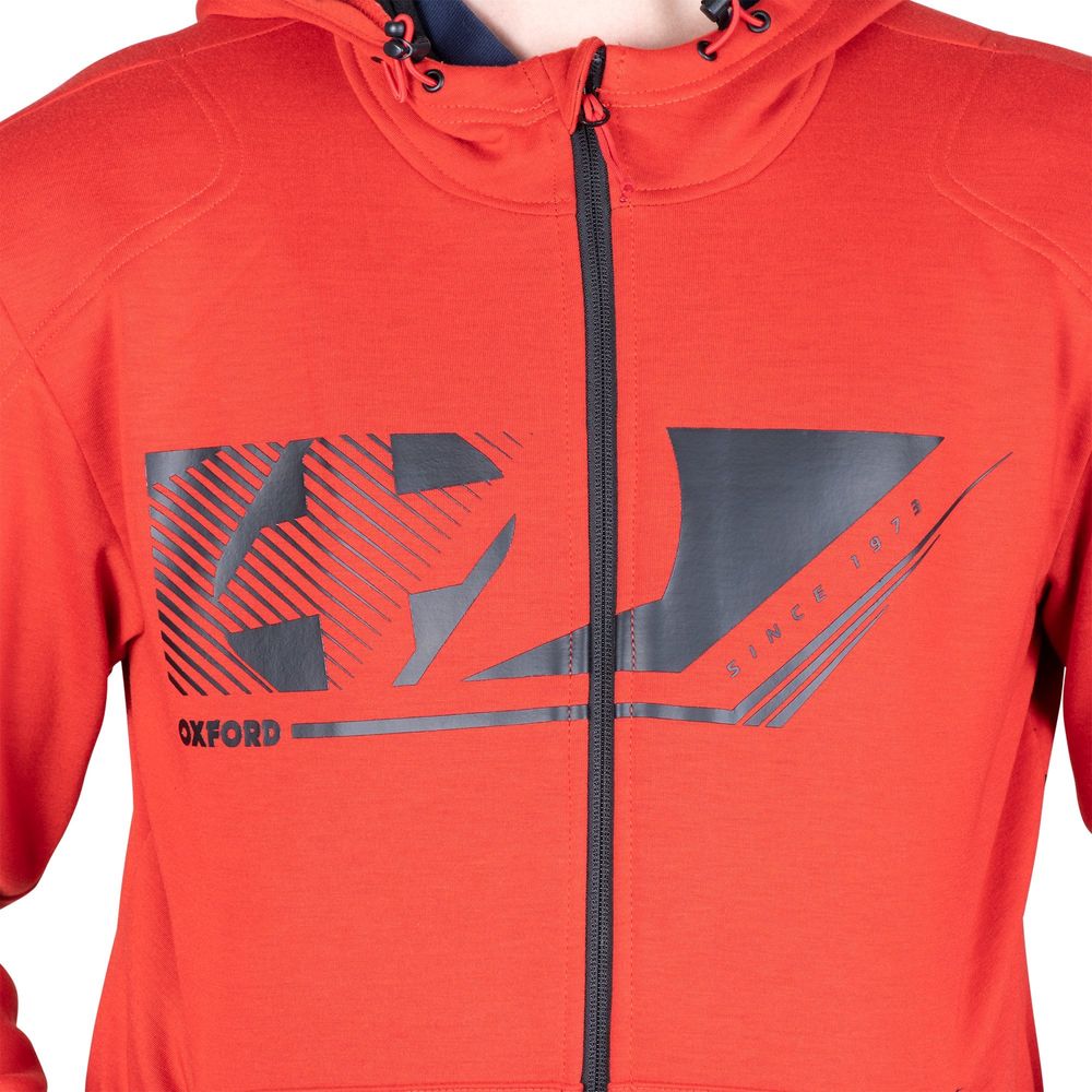 Oxford Super 2.0 Hoodie Sports Red