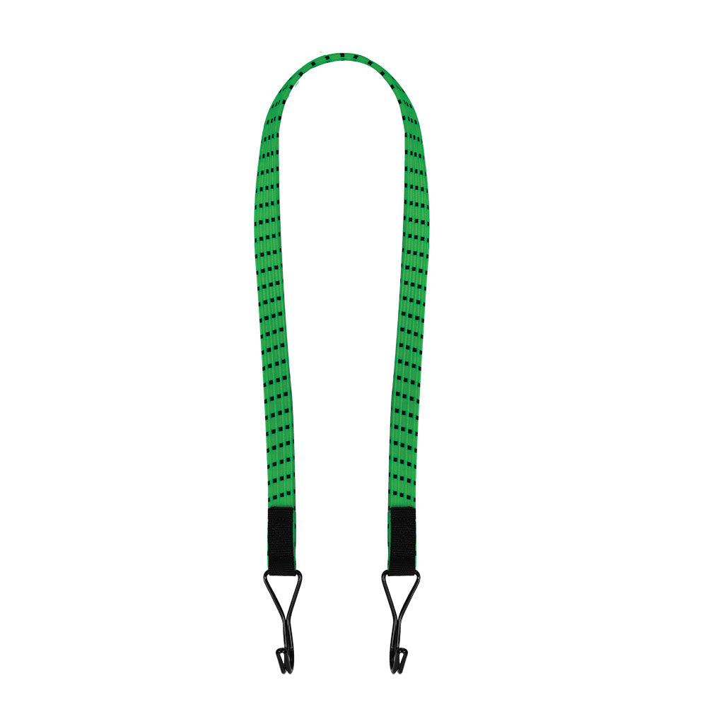 Oxford Twin Wire Flat Bungee Black / Green