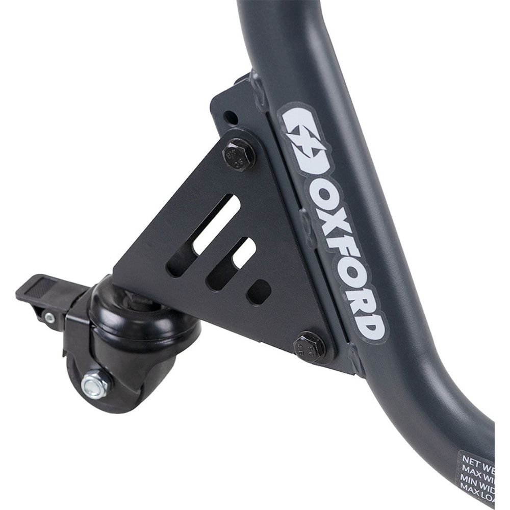 Oxford Zero-G Front Dolly Paddock Stand Grey