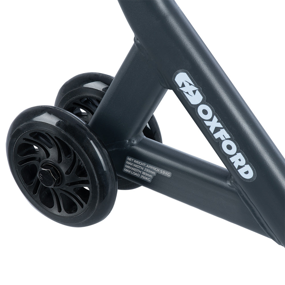 Oxford Zero-G Front Paddock Stand Grey