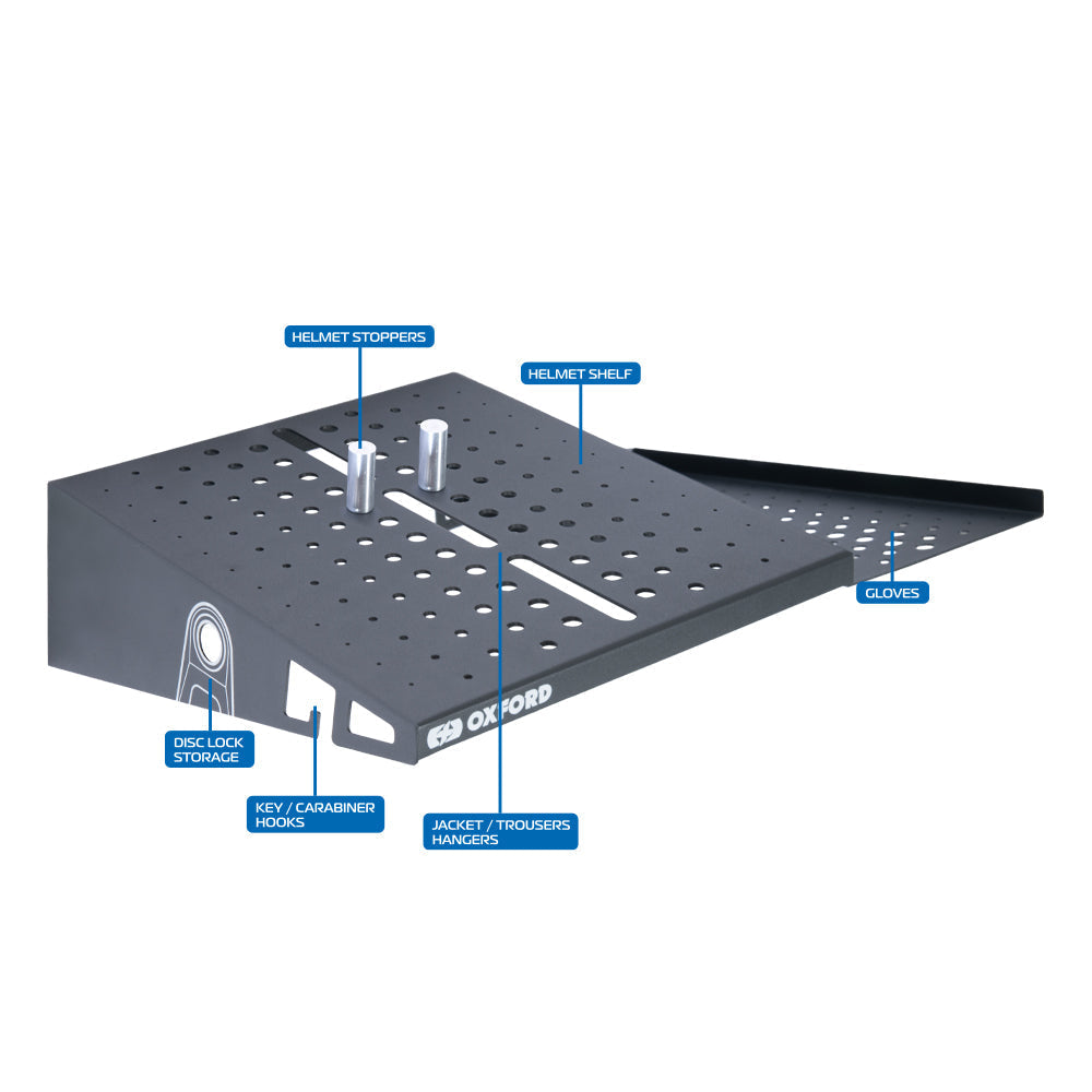 Oxford Zero-G Gear Tidy Storage System Grey