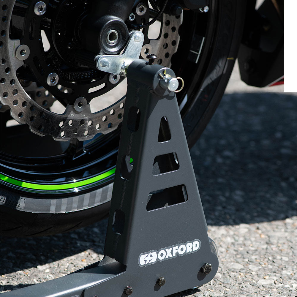 Oxford Zero-G Lite Front Paddock Stand Black