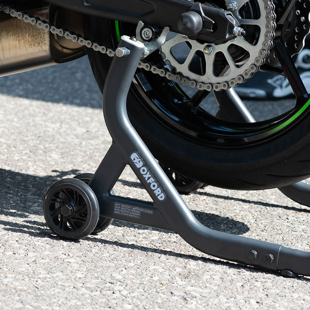 Oxford Zero-G Rear Paddock Stand Grey