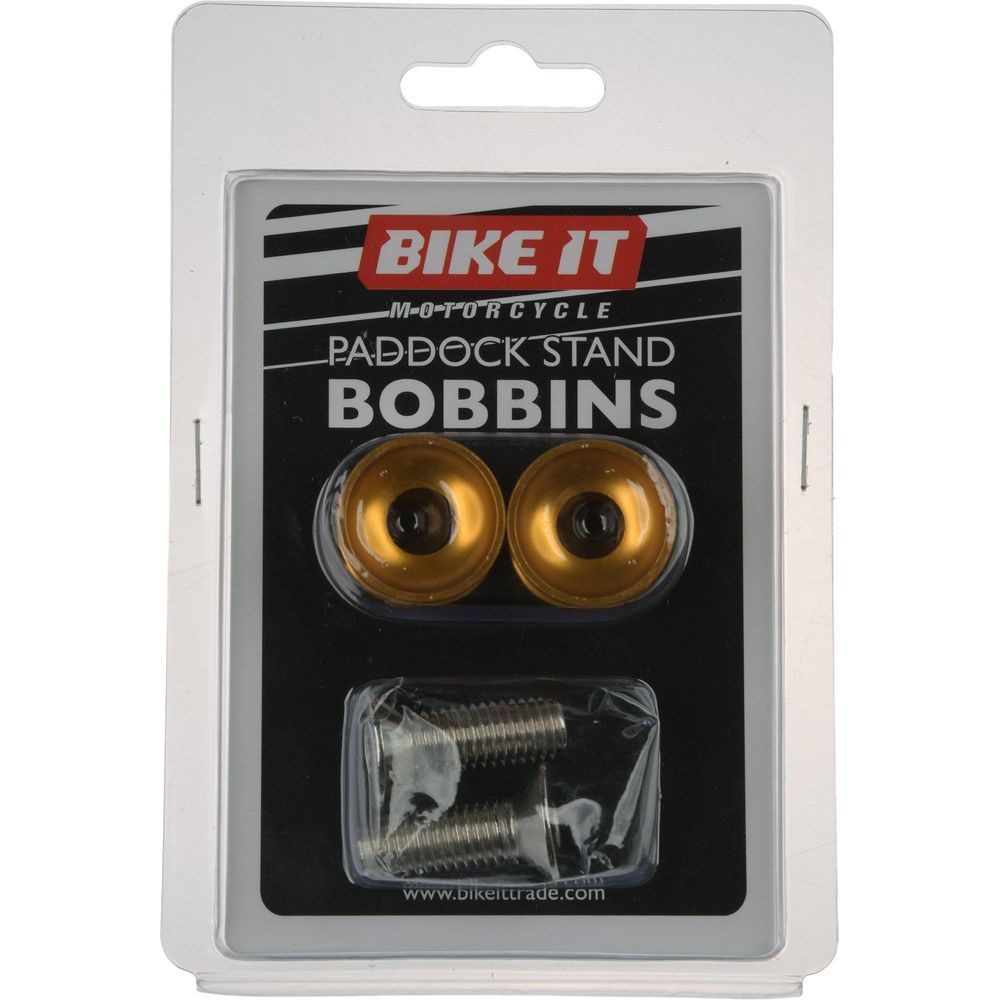 Bike It 1.5 Pitch Paddock Stand Bobbins Gold