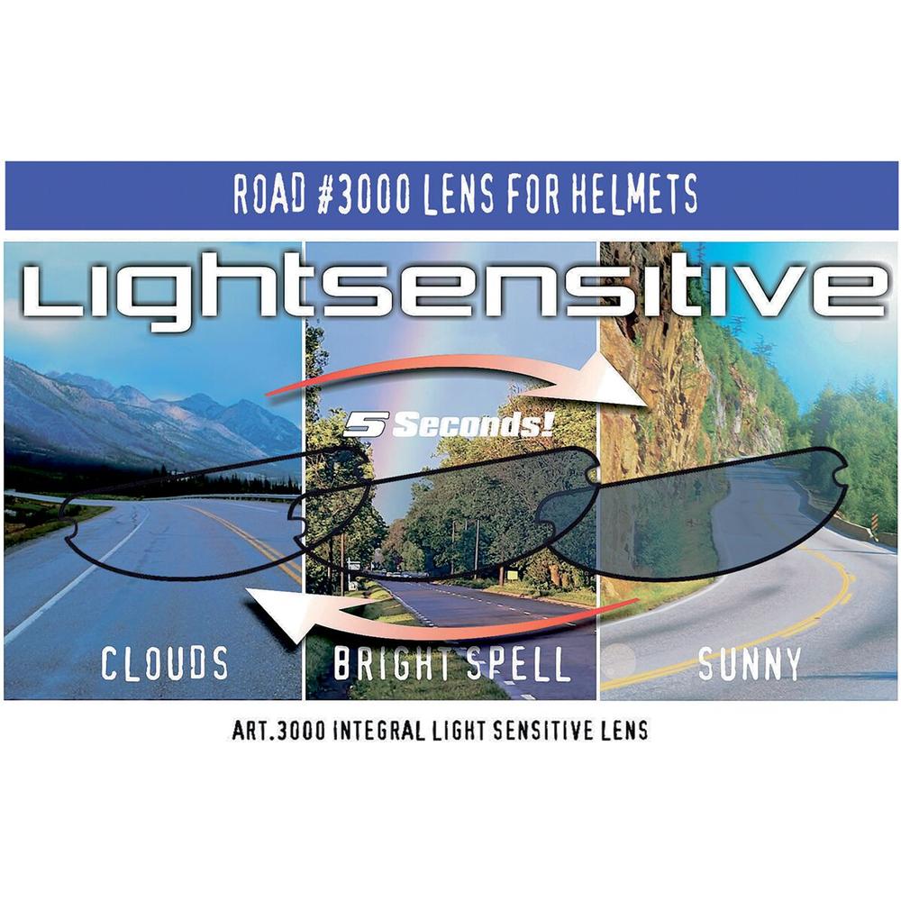 Pro Grip Universal No-Fog Helmet 3000 Shield Insert Lens Clear