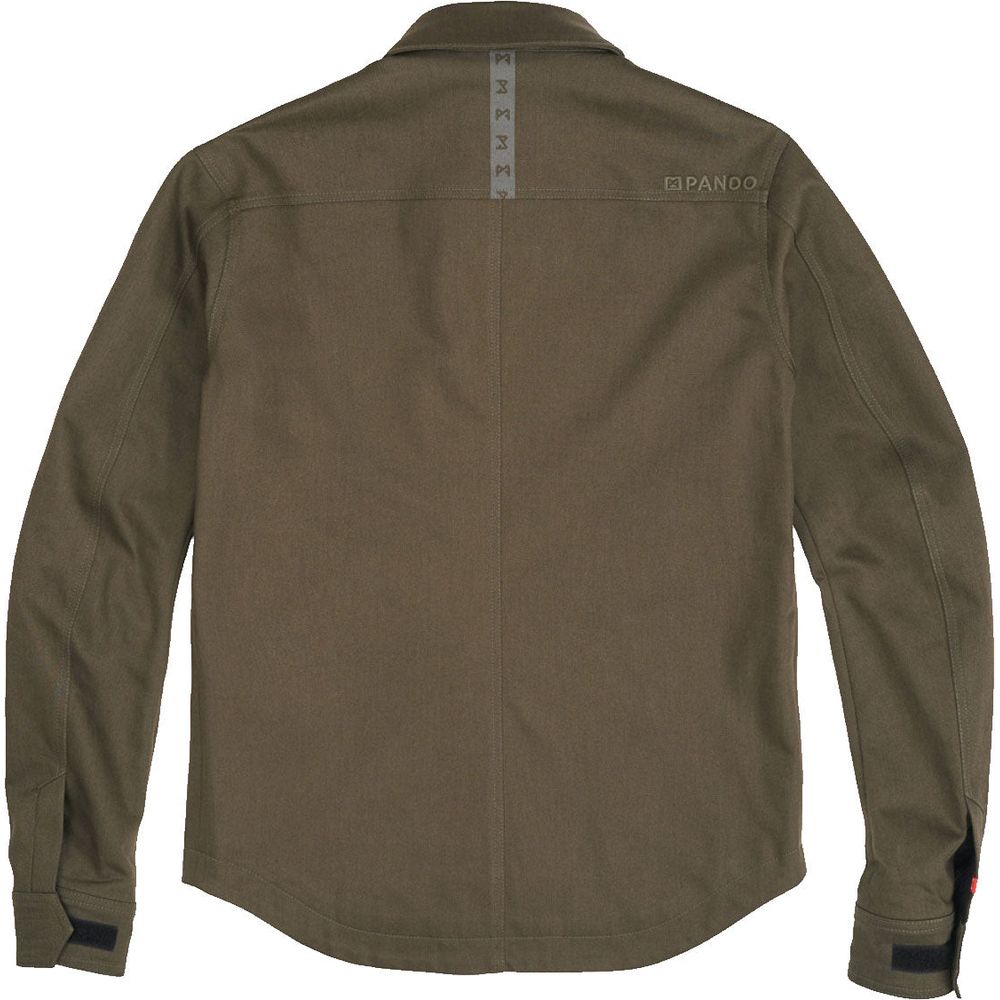 Pando Moto Capo Cor 02 Unisex Riding Shirt Olive