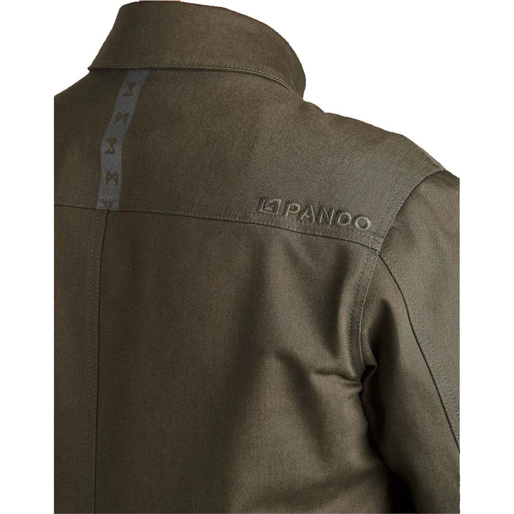 Pando Moto Capo Cor 02 Unisex Riding Shirt Olive