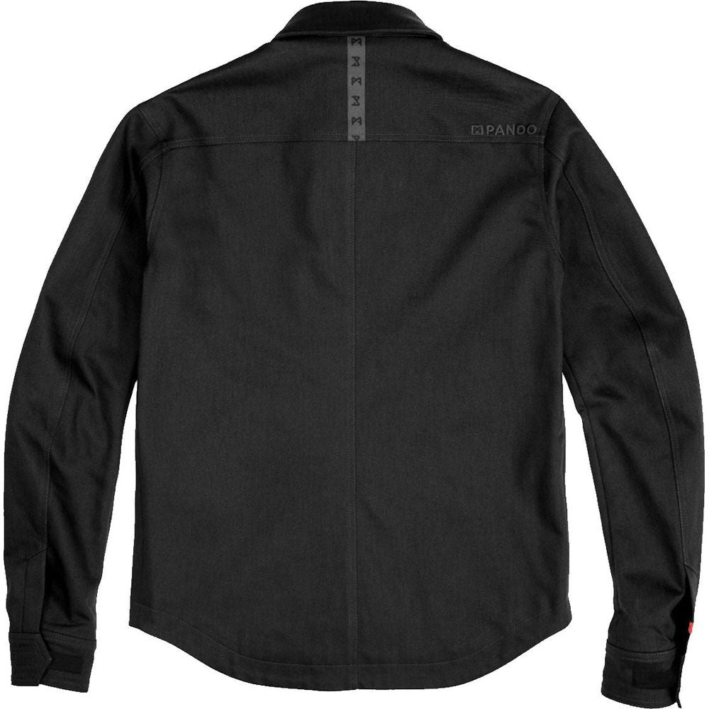 Pando Moto Capo Cor 03 Unisex Riding Shirt Black