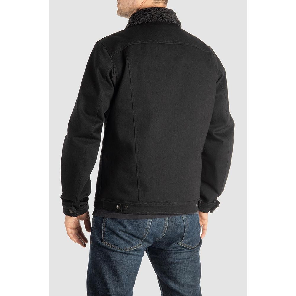 Pando Moto Husky 2.0 Denim Jacket Black