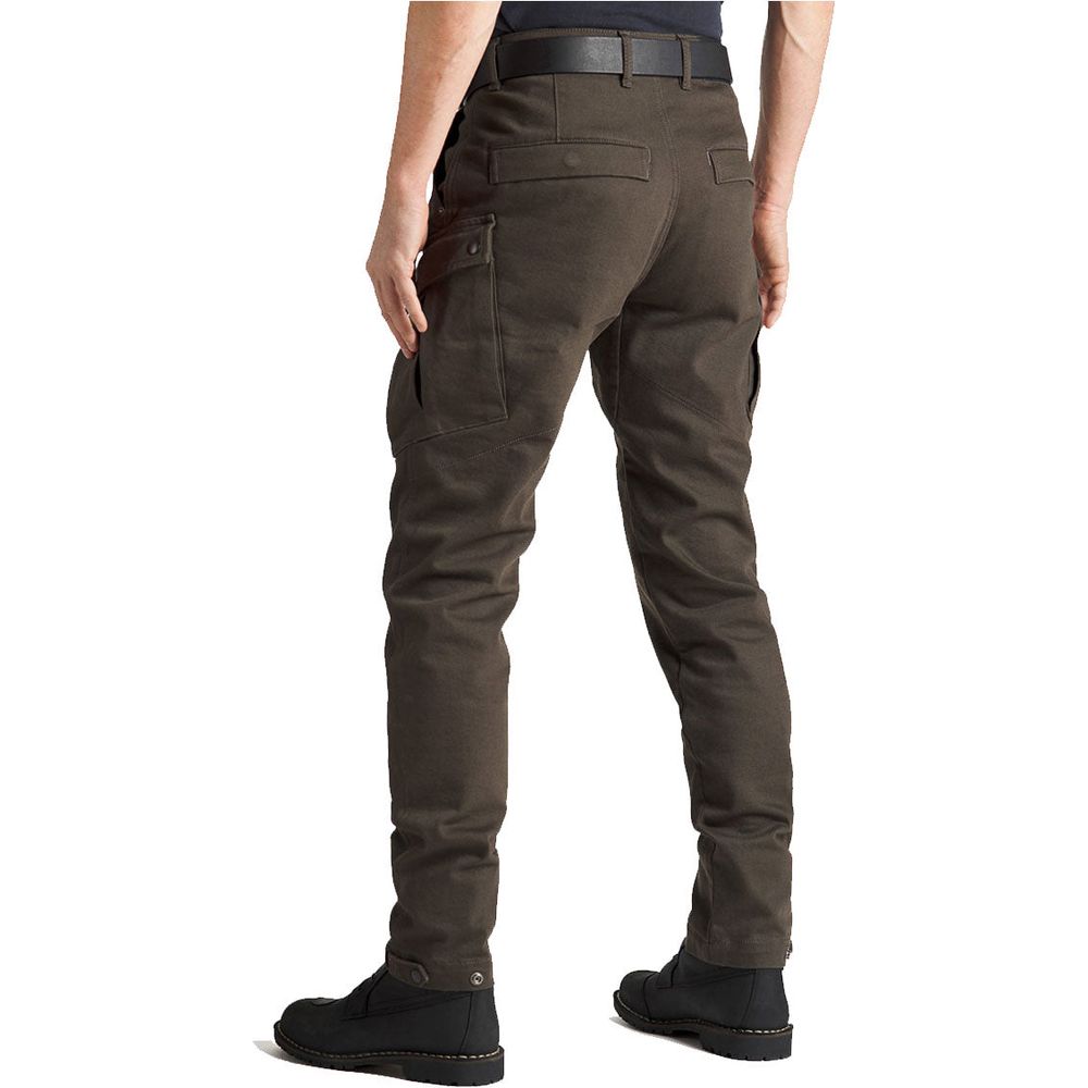 Pando Moto Mark Kev 02 Slim Fit Cargo Trouser Olive