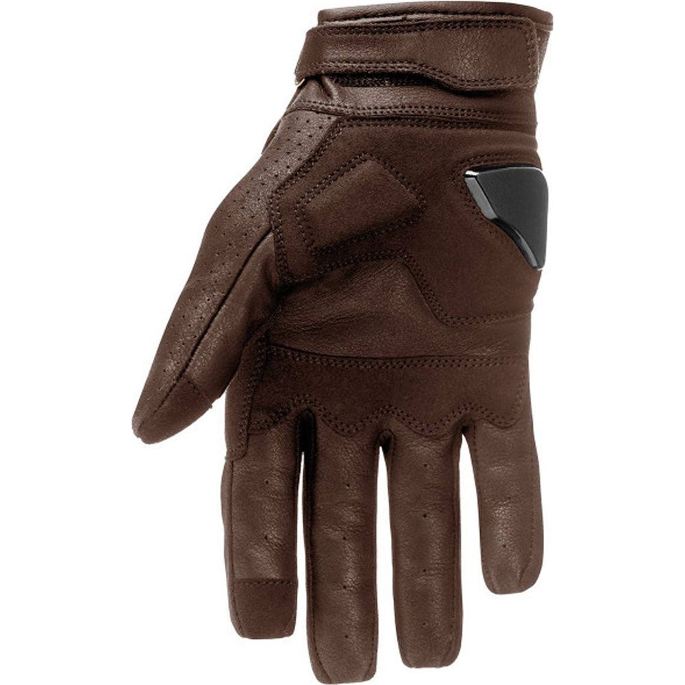 Pando Moto Onyx Summer Leather Gloves Brown