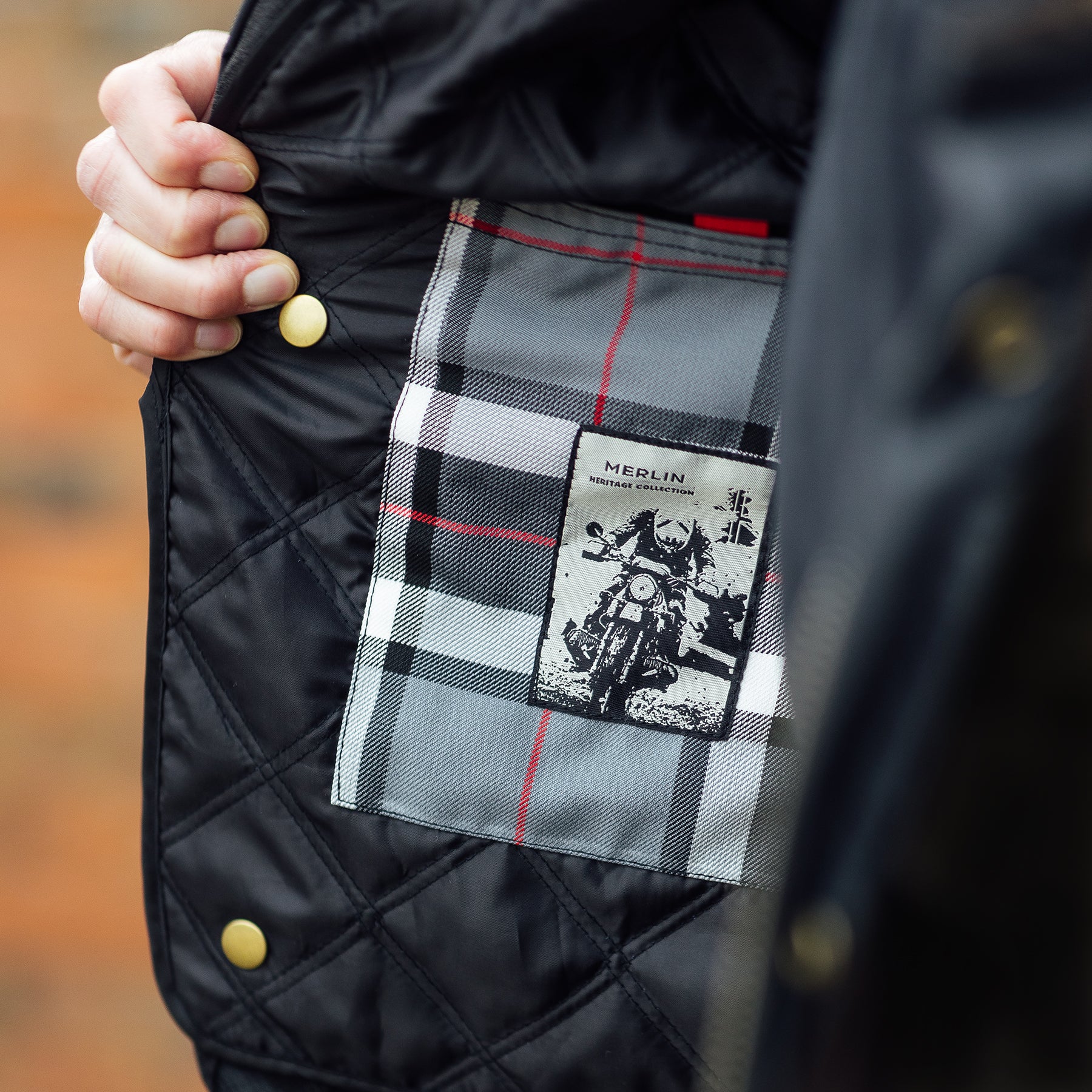 Merlin Perton 2 Cotec Jacket Black FREE UK Delivery, FREE 365 Day Returns | Moto Central