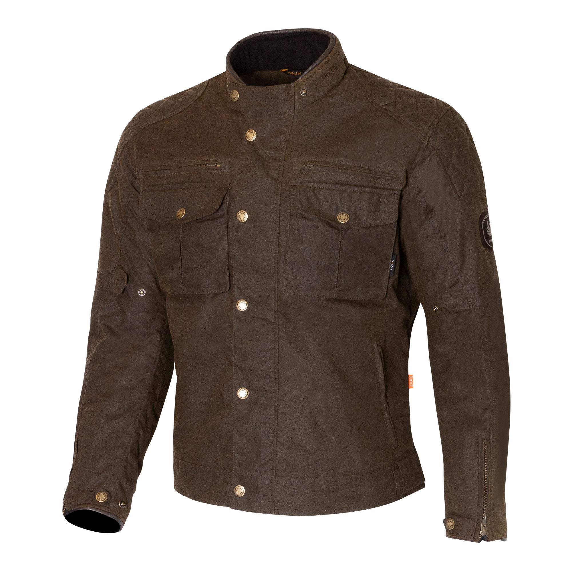 Merlin Perton 2 Cotec Jacket Olive FREE UK Delivery, FREE 365 Day Returns | Moto Central