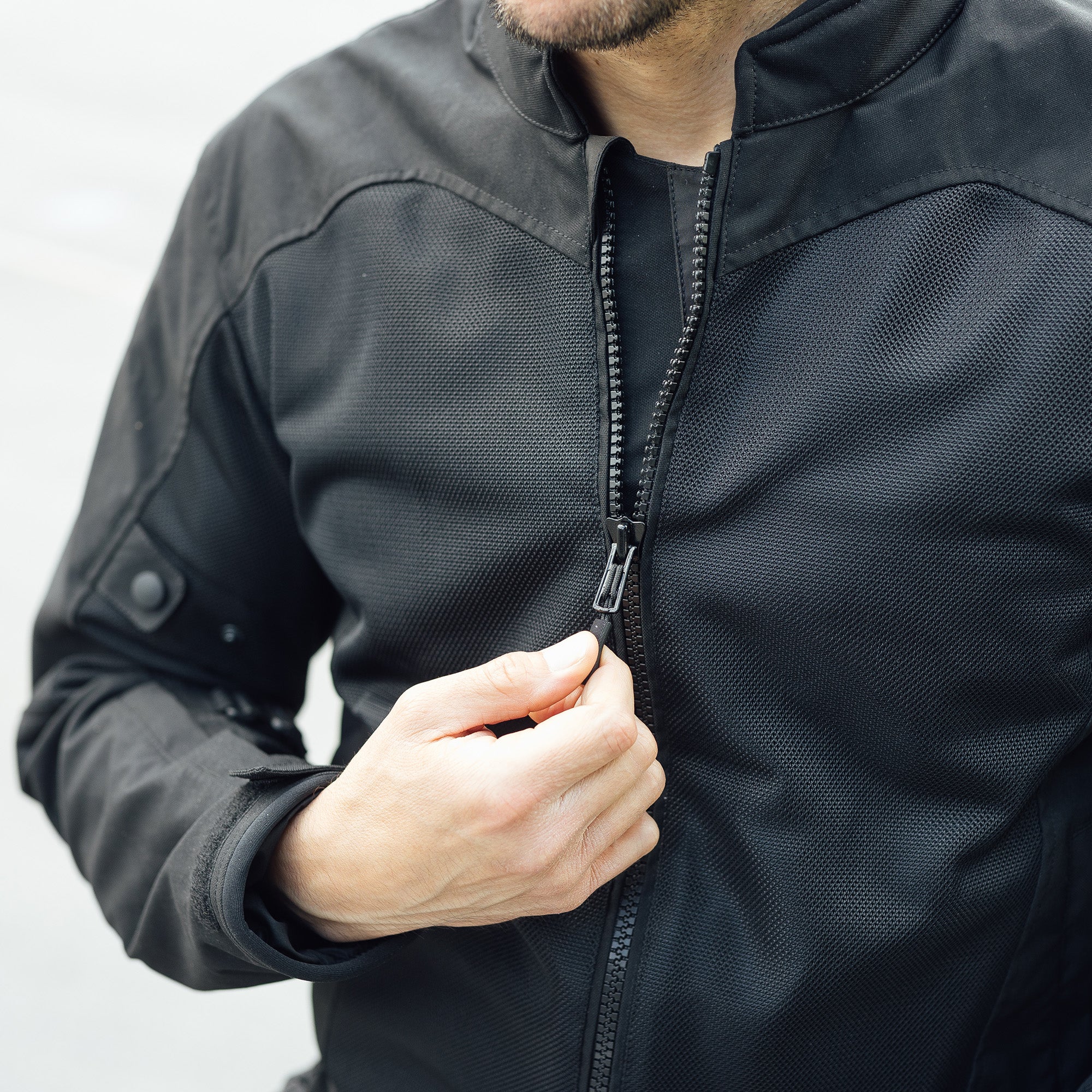 Merlin Prospect Air Mesh Jacket Black FREE UK Delivery, FREE 365 Day Returns | Moto Central