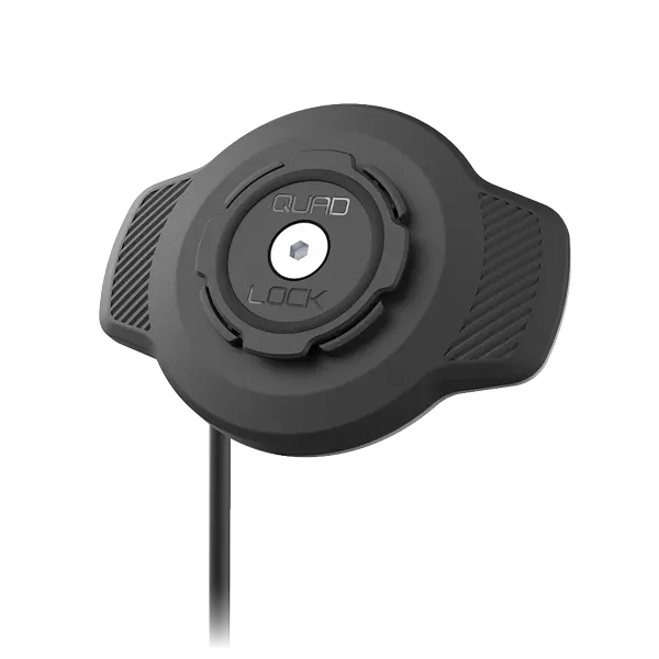 Quad Lock Waterproof Wireless Charging Head - FREE UK Shipping, FREE 365 Day Returns | Moto Central