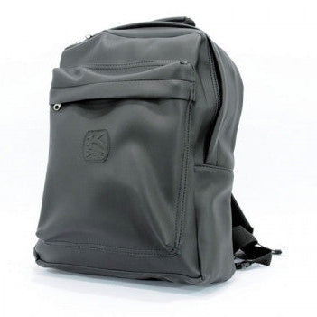 Longride R2 Sissybar / Backpack Black - backpack front view