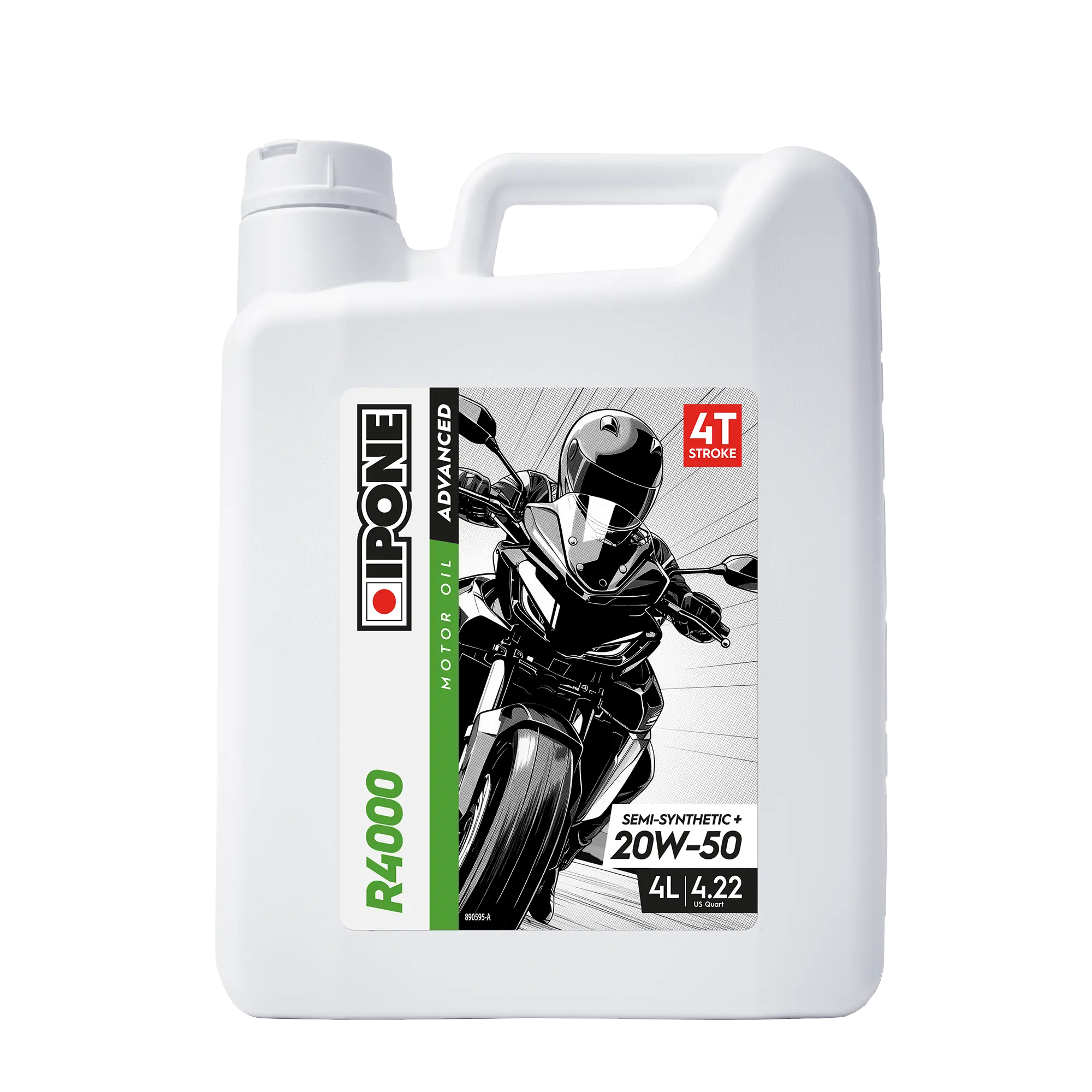 IPONE R4000 20W-50 Engine Oil - 4 Liters FREE UK Delivery, FREE 365 Day Returns | Moto Central