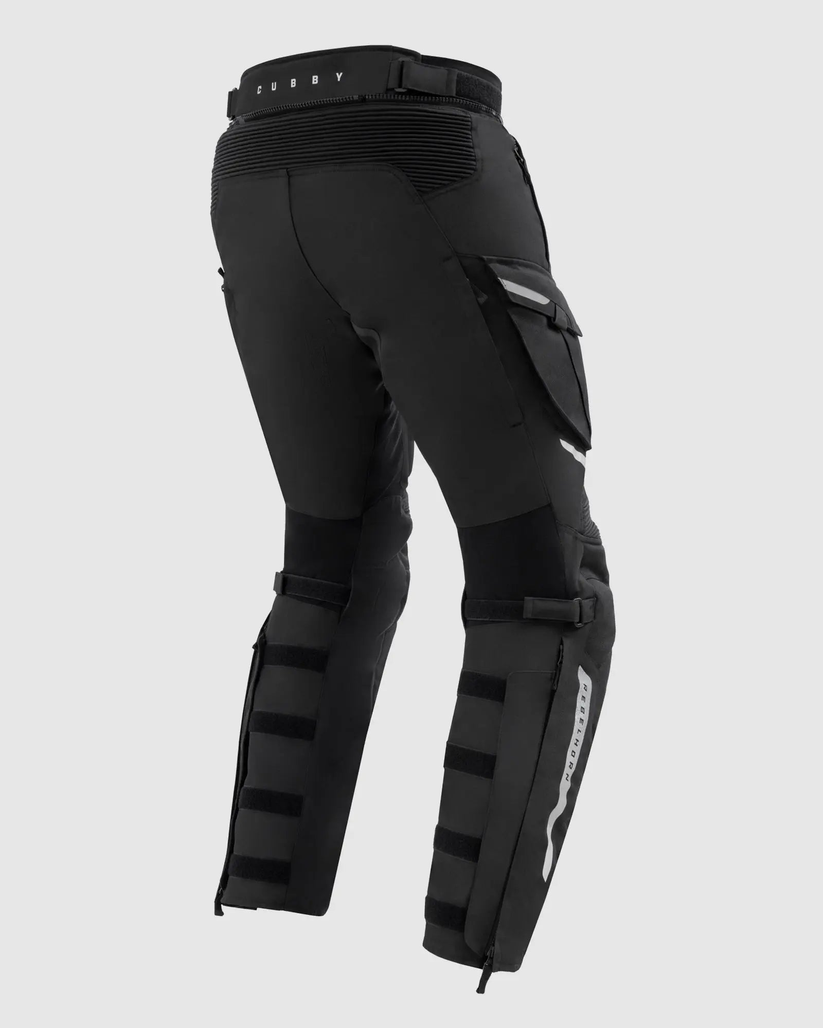 Rebelhorn Cubby 5 Textile Trouser Black / Grey FREE UK Delivery, FREE 365 Day Returns | Moto Central