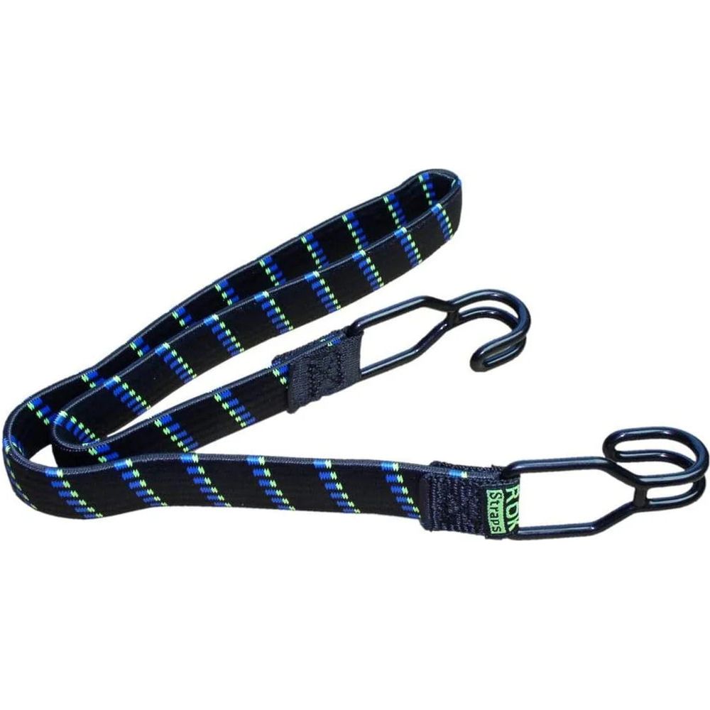 ROK All Purpose Standard Stretch Strap Black / Blue / Green / Reflective