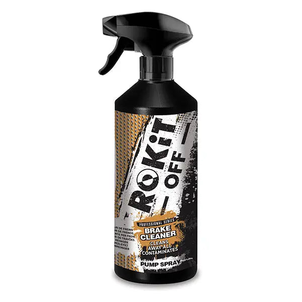 ROKiT Off Brake Cleaner Spray - 500ml - Pack Of 6 FREE UK Delivery, FREE 365 Day Returns | Moto Central