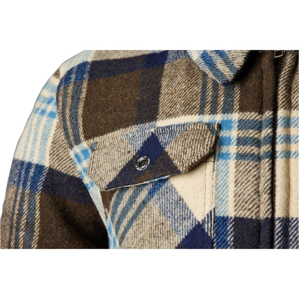 RST Brushed CE Textile Shirt Brown / Blue Check