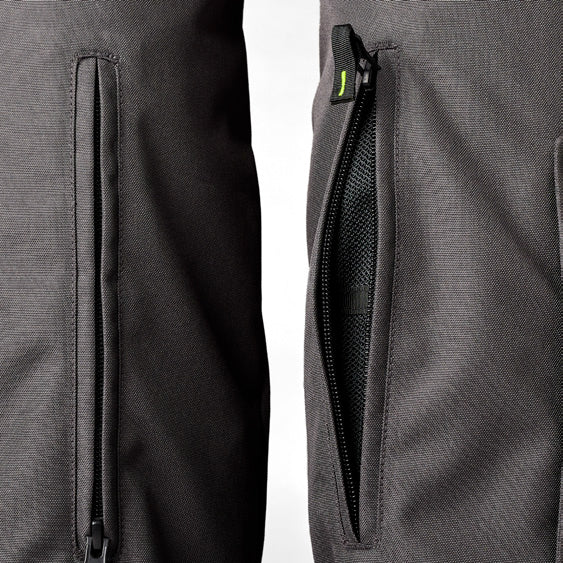 RST Endurance CE Textile Trousers Graphite / Fluo Yellow
