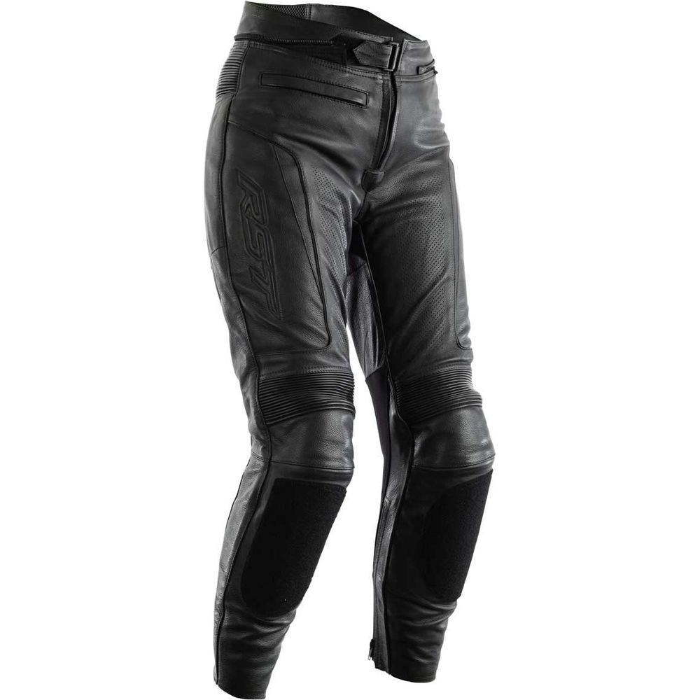 RST GT CE Ladies Leather Trouser Black / Black