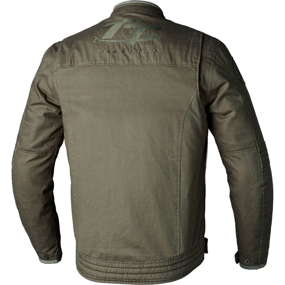 RST IOM TT Crosby 2 CE Textile Jacket Olive