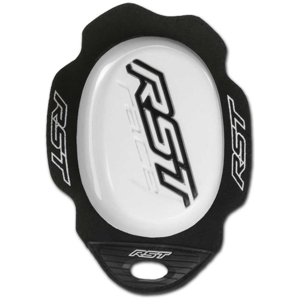 RST Knee Sliders White - FREE UK Shipping, FREE 365 Day Returns | Moto Central
