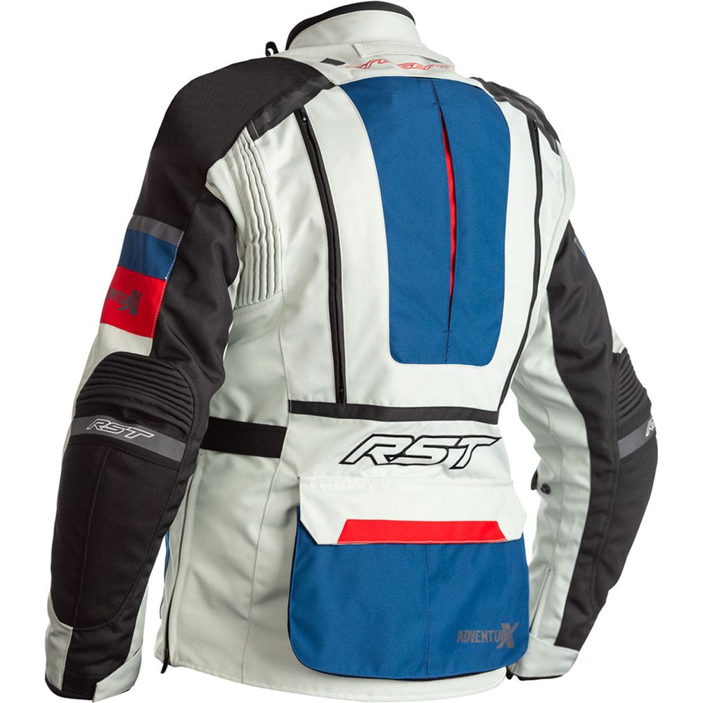 RST Pro Series Adventure-X CE Ladies Textile Jacket Ice / Blue / Red